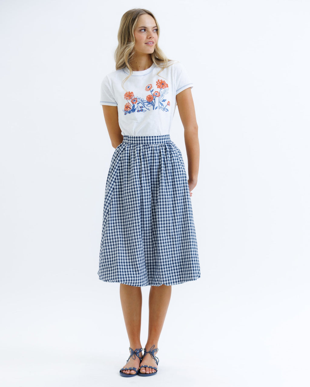 Camille - Cross Stitch Tee