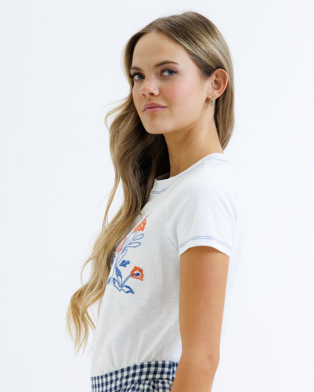 Camille - Cross Stitch Tee