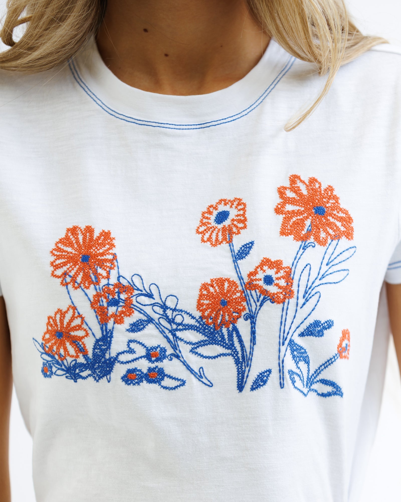 Camille - Cross Stitch Tee