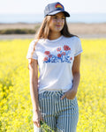 Camille - Cross Stitch Tee