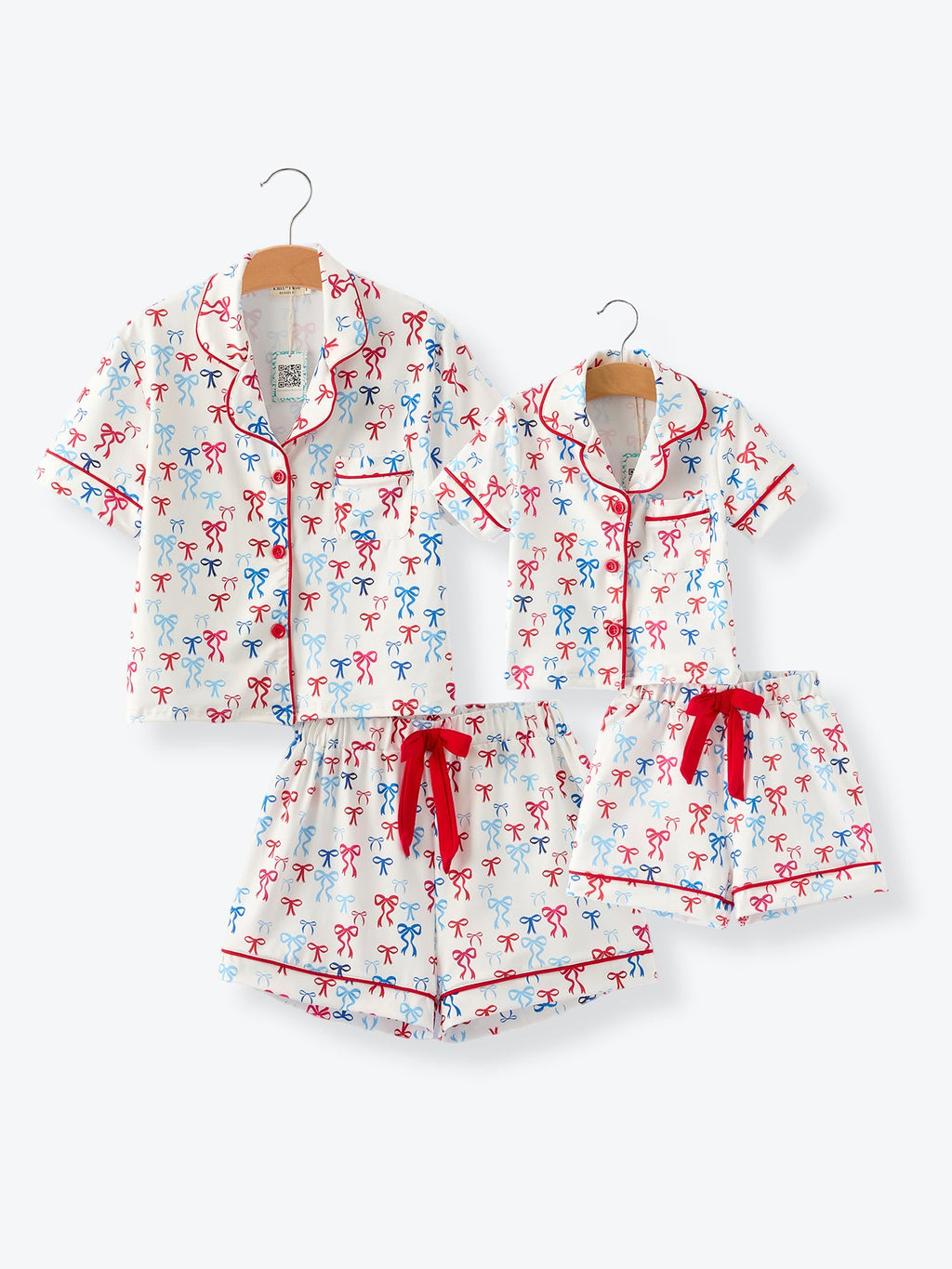 Mommy & Me Independence Day Print Pajama Set