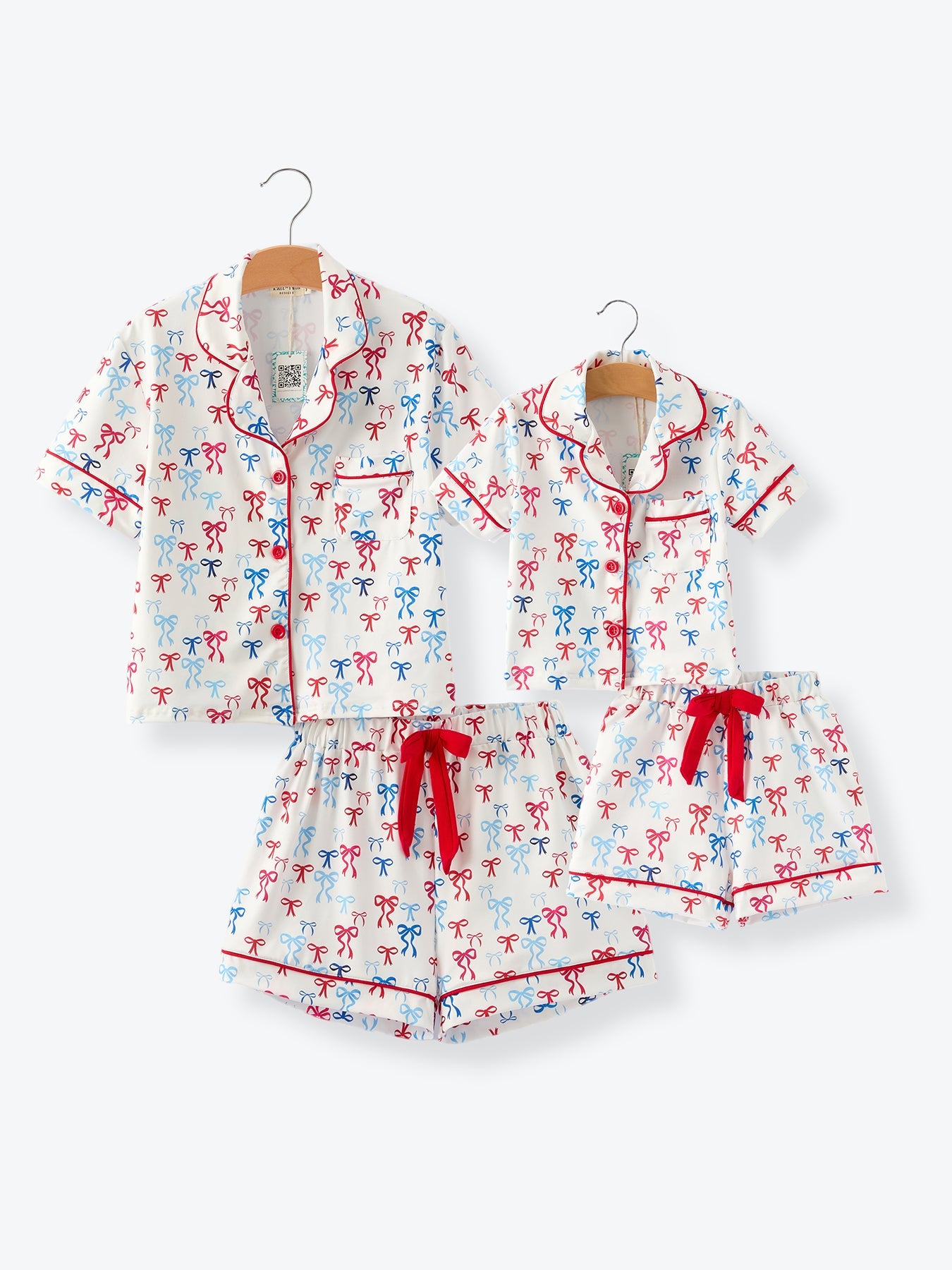 Mommy & Me Independence Day Print Pajama Set