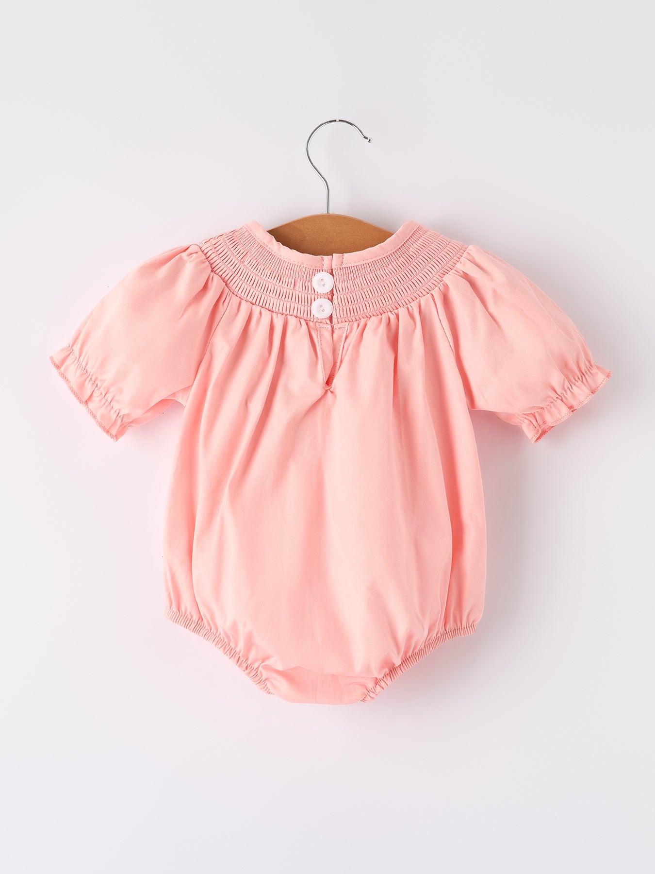 Taylor - Baby Girl's Horse Embroidered Romper