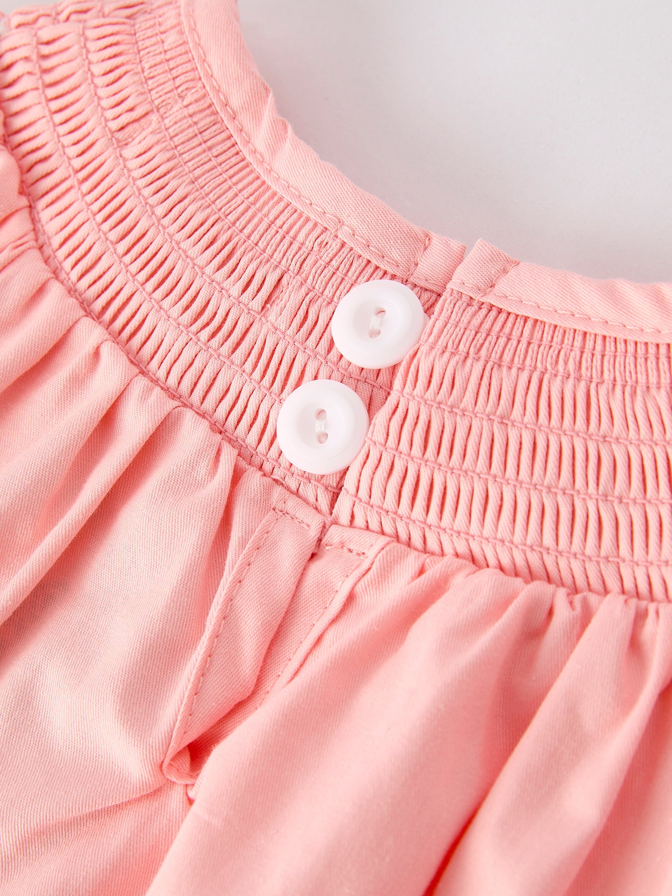 Taylor - Baby Girl's Horse Embroidered Romper