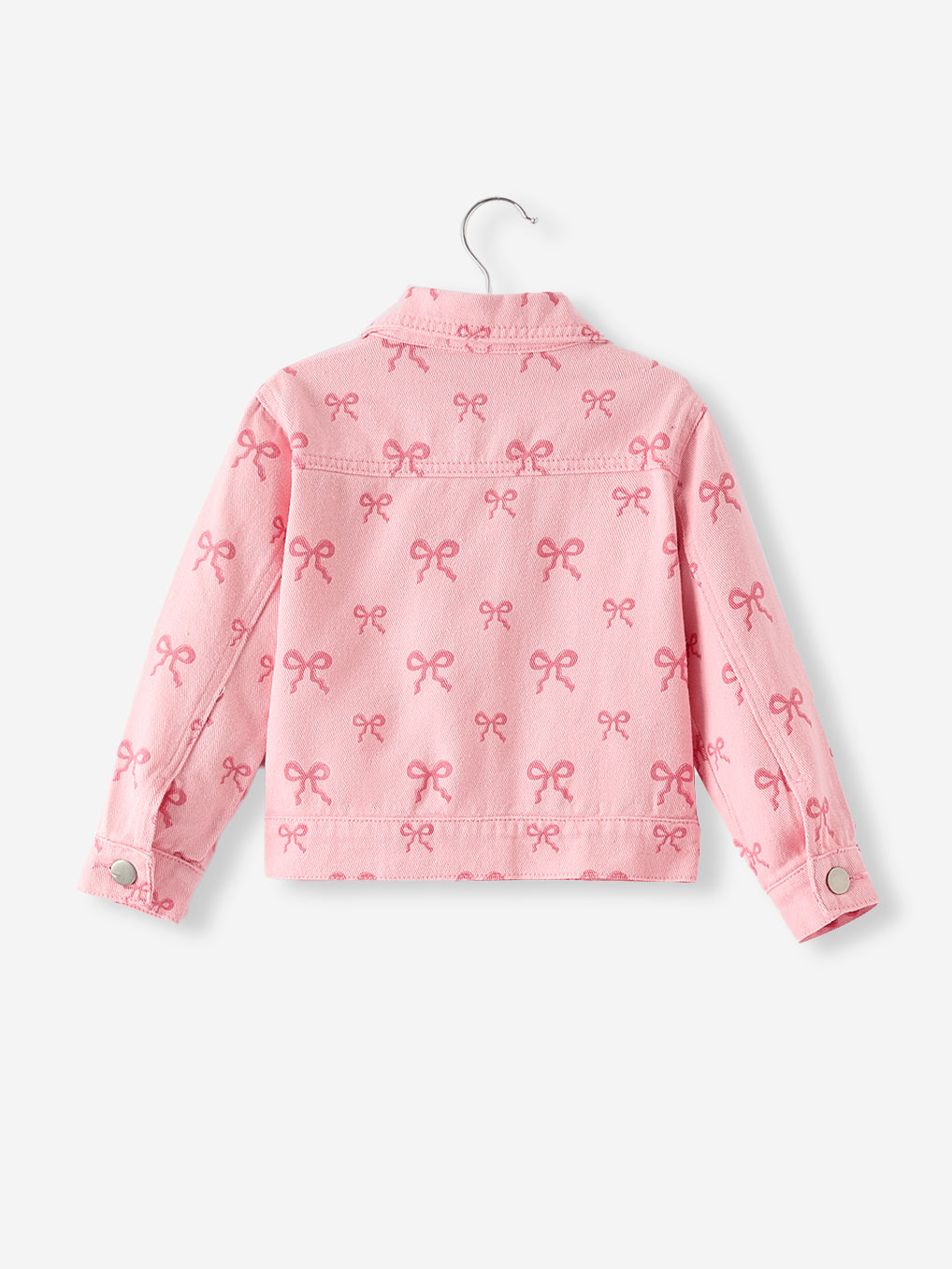Riley - Girl's Denim Bow Jacket