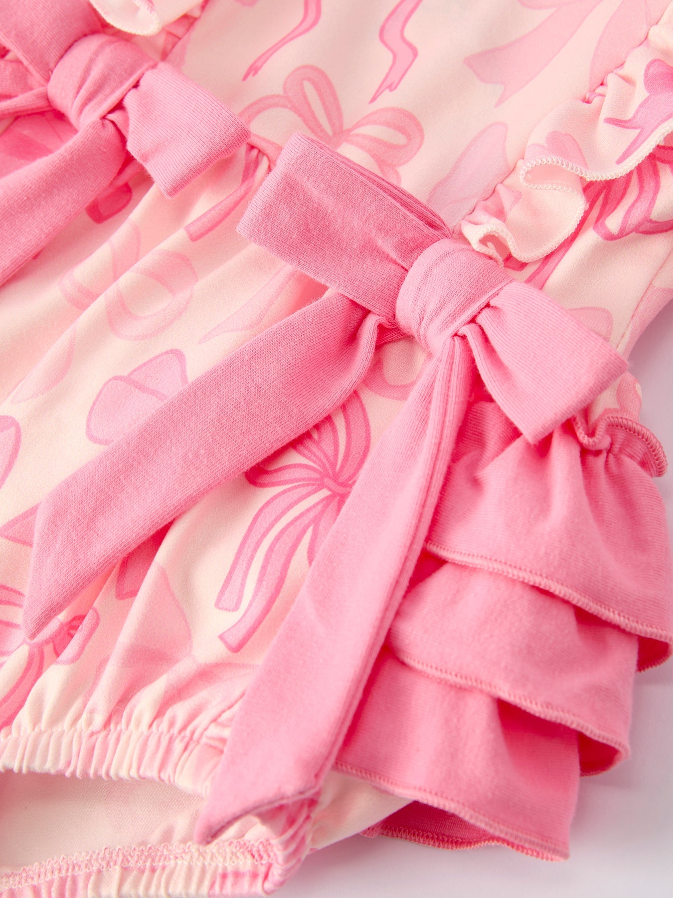 Brielle - Baby Girl's Bow Romper