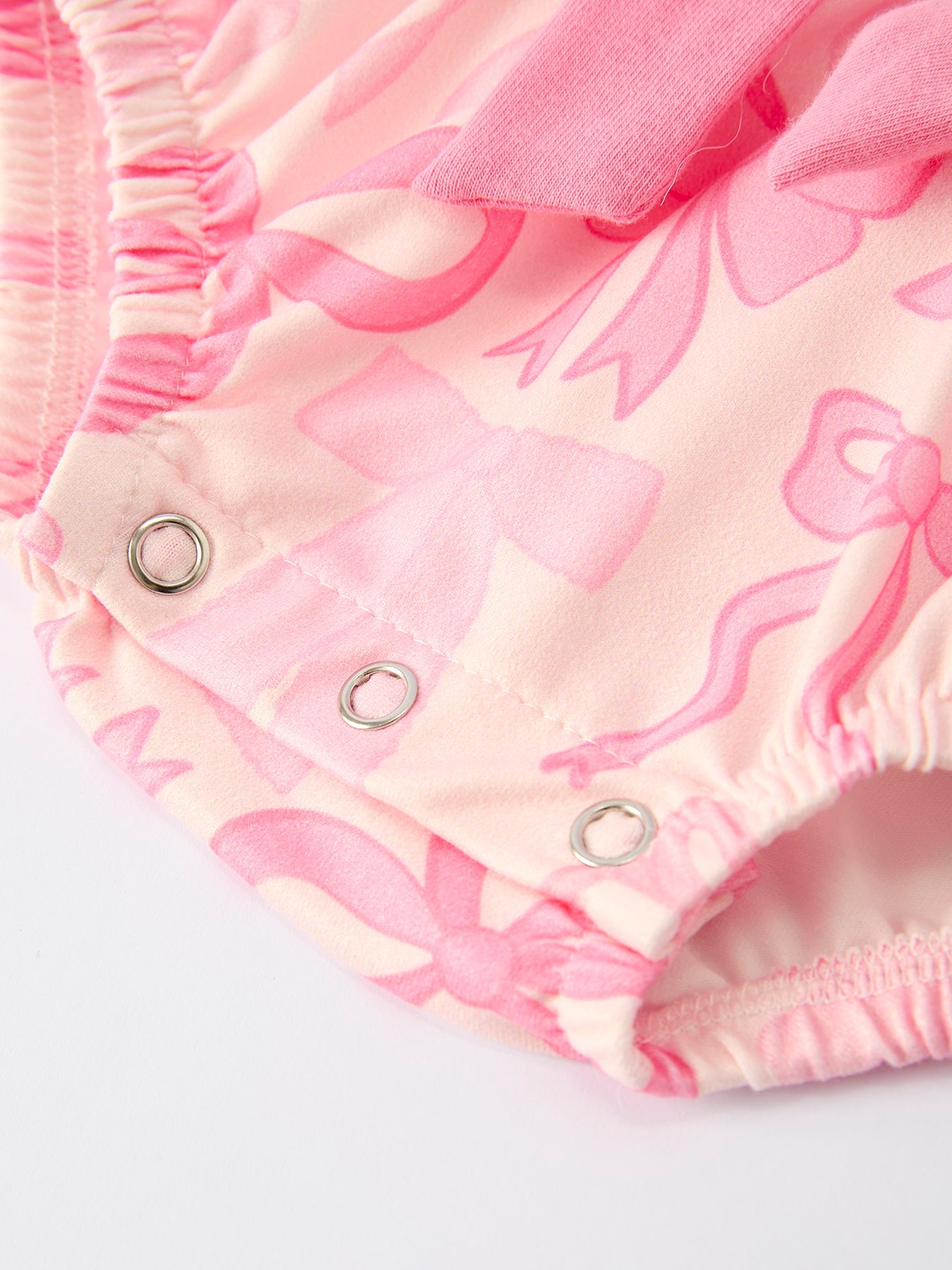 Brielle - Baby Girl's Bow Romper