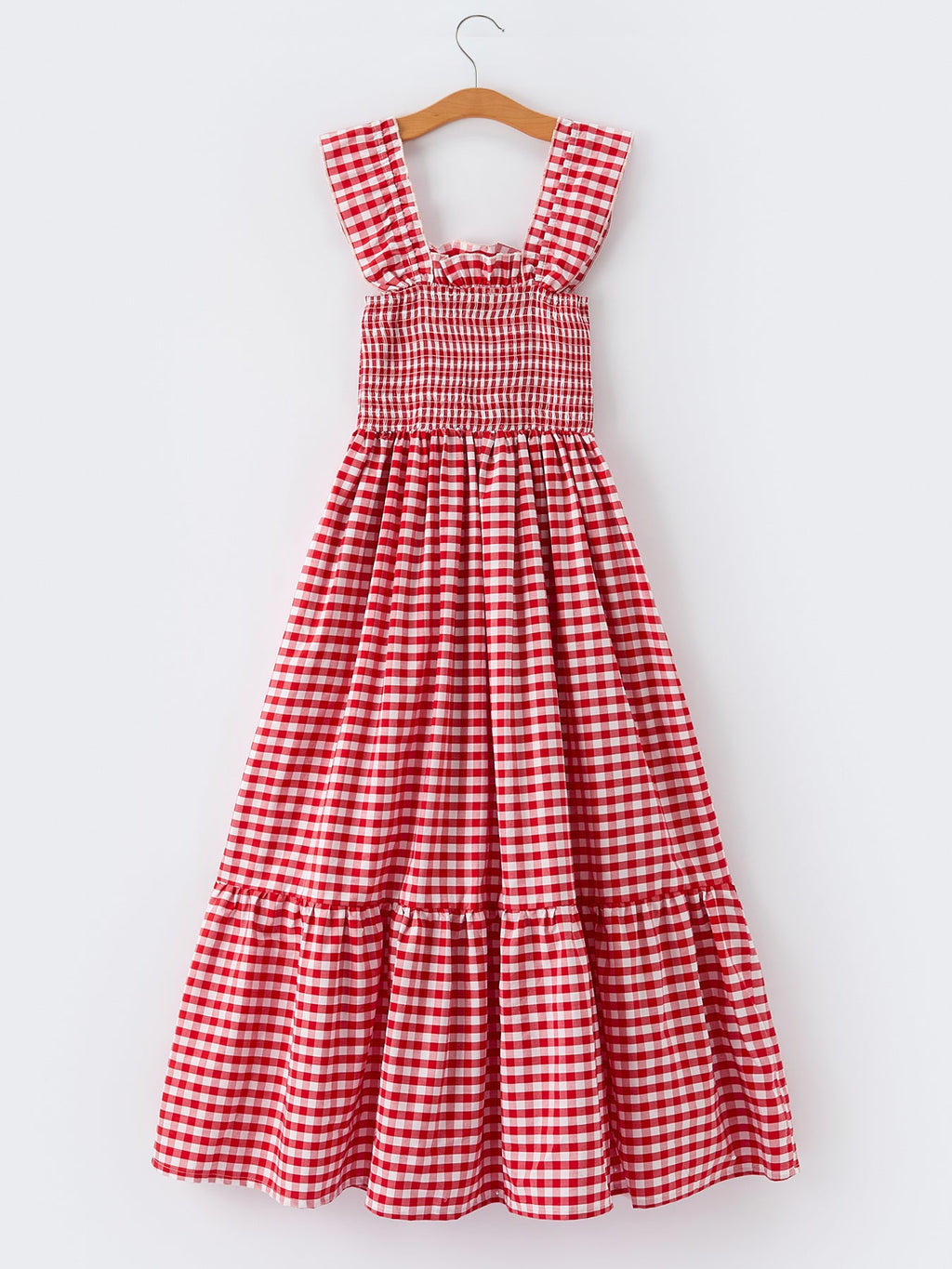 Sarah - Mommy & Me Plaid Adult Dress