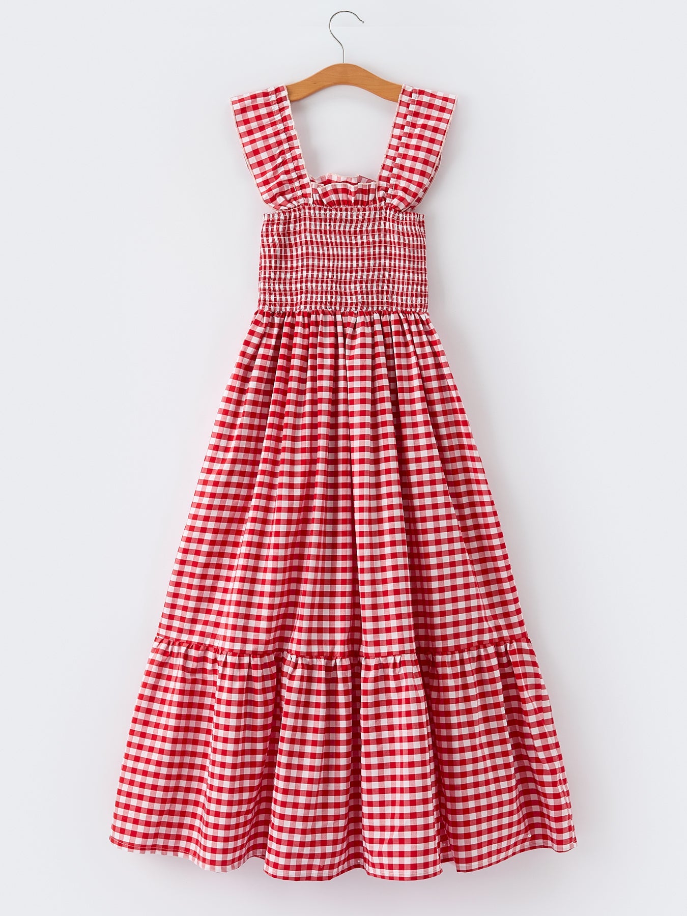 Sarah - Mommy & Me Plaid Adult Dress