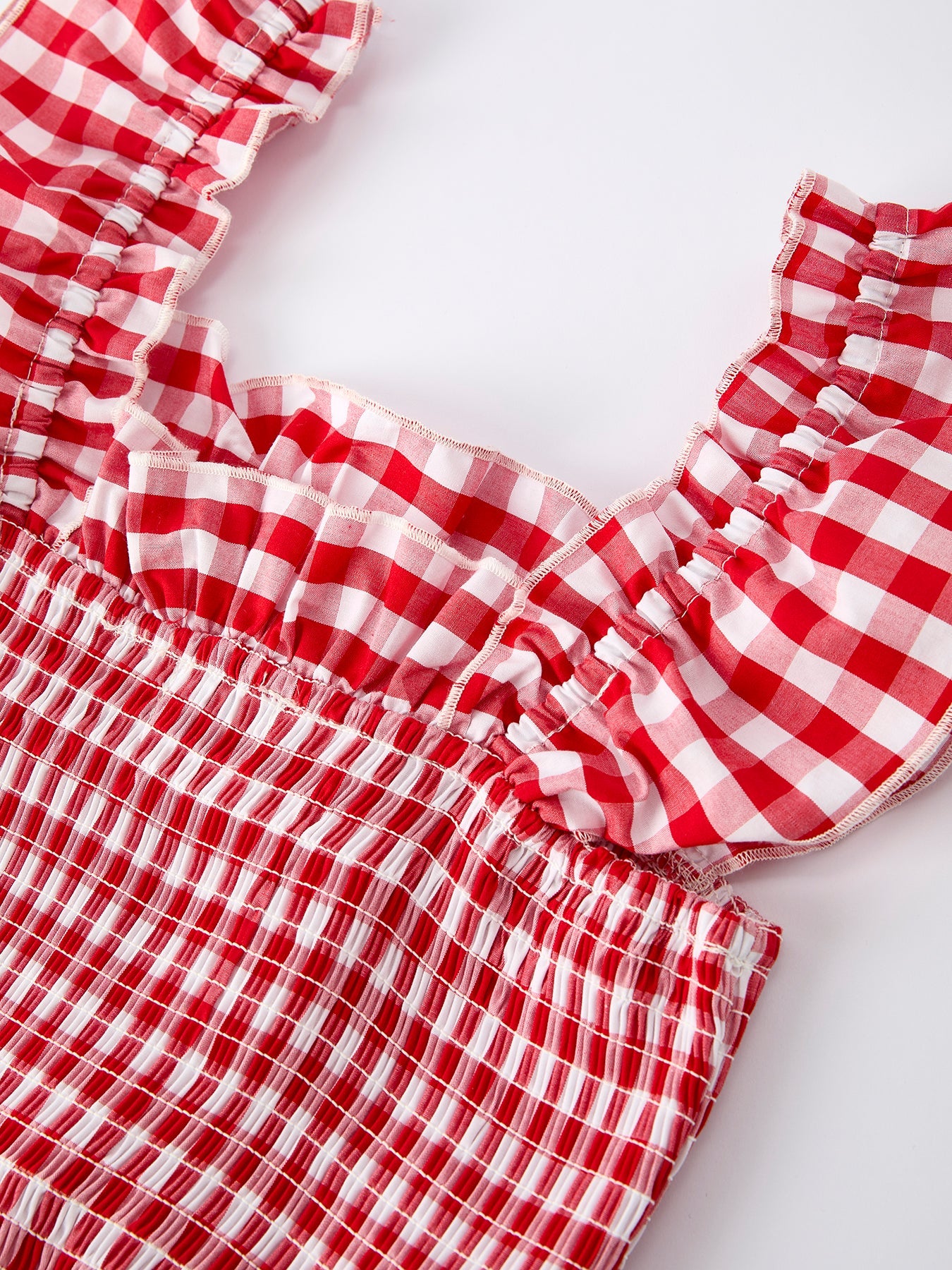 Sarah - Mommy & Me Plaid Adult Dress