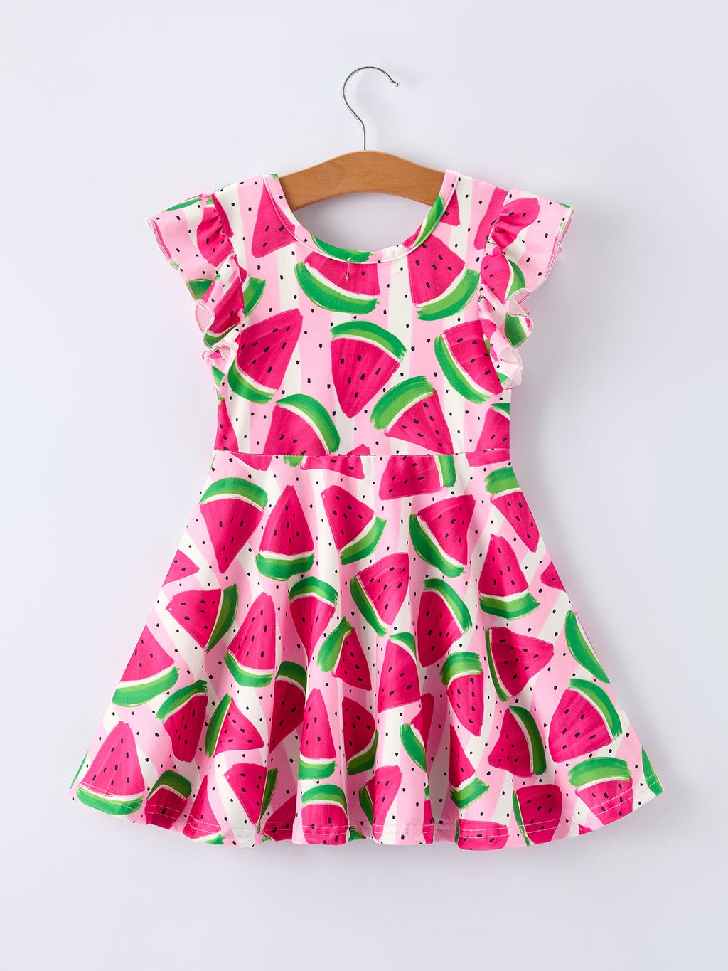 Gigi - Girl's Watermelon Dress