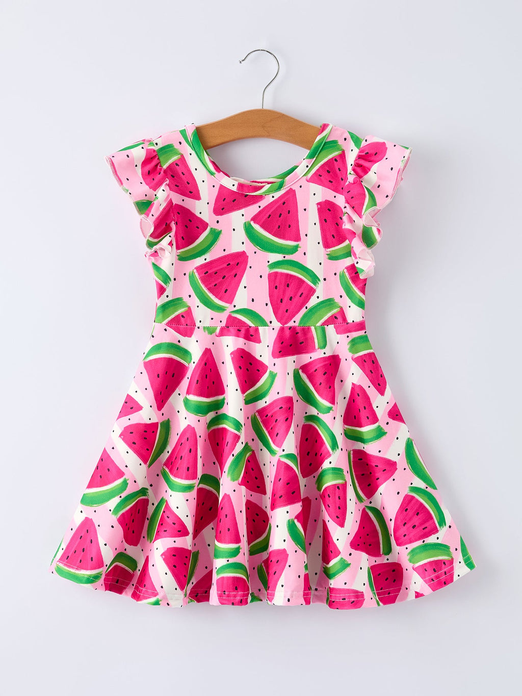 Gigi - Girl's Watermelon Dress
