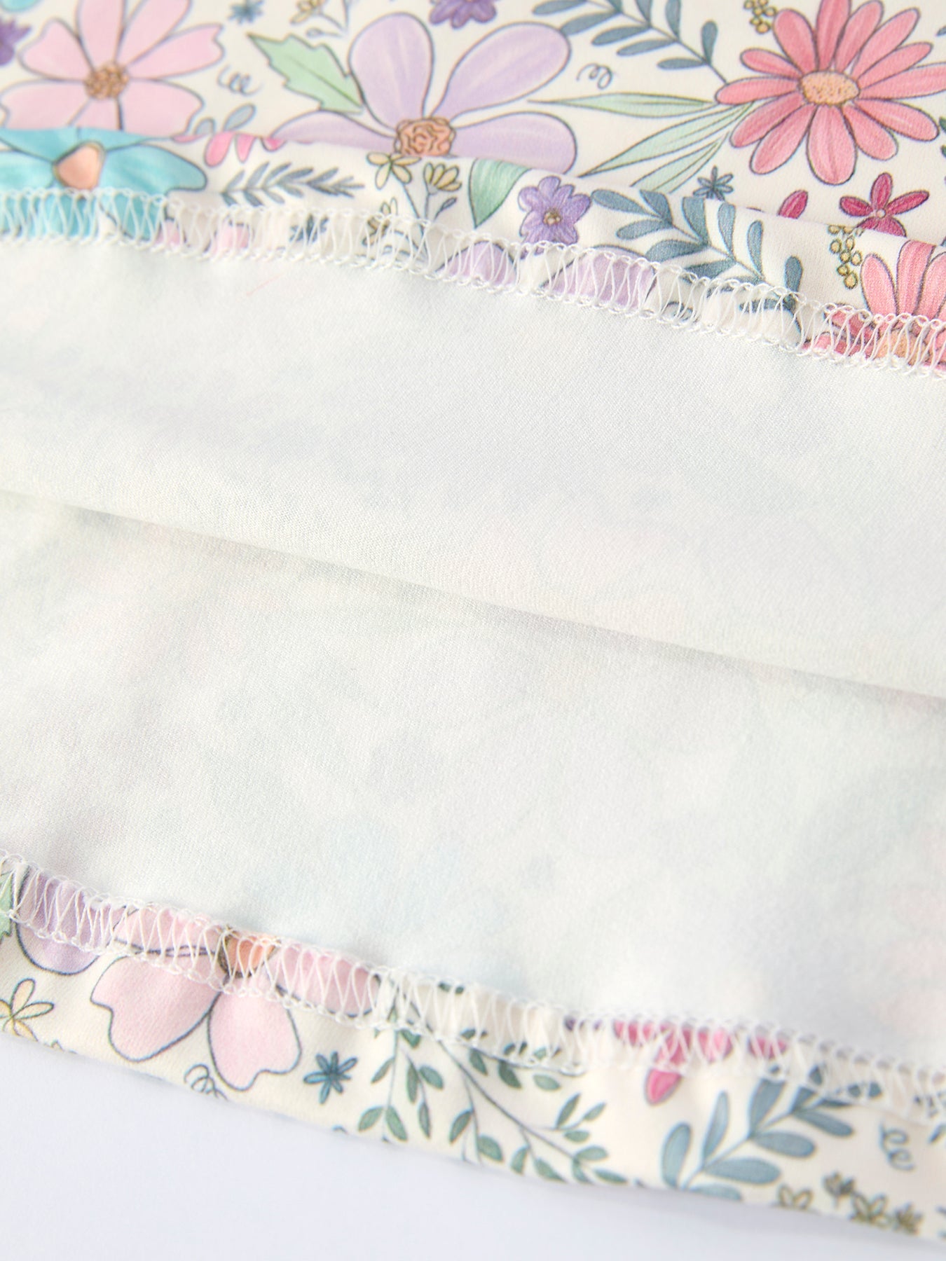 Violet - Spring Pastel Floral Girls Casual Dress