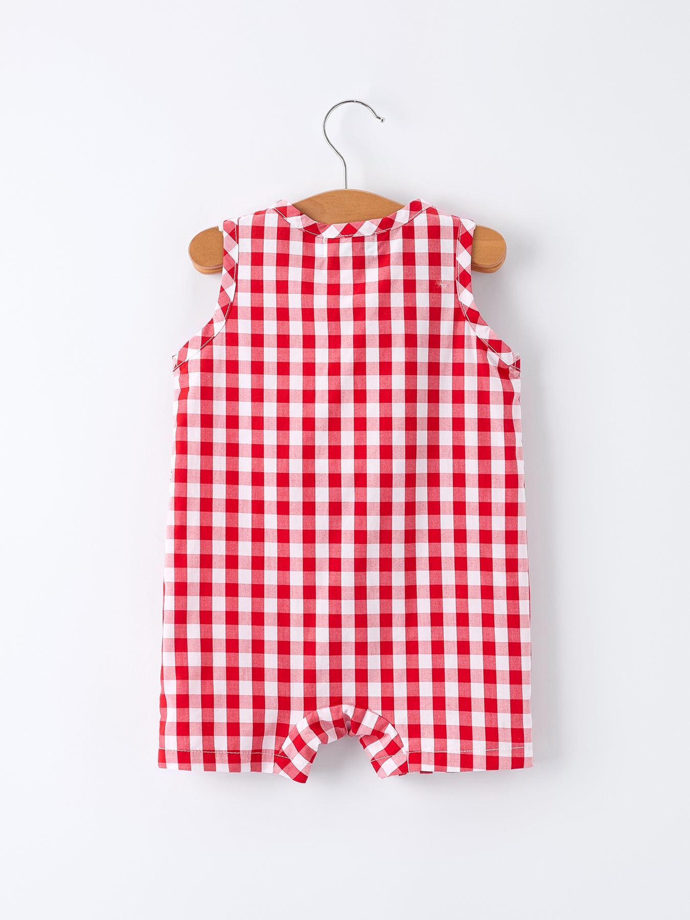 Oliver Boy's Plaid Romper