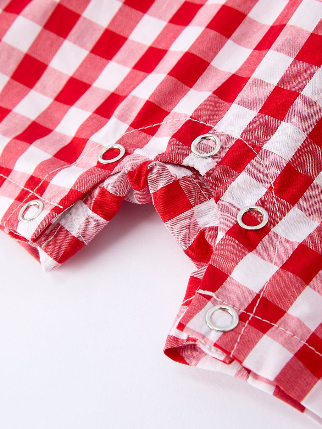 Oliver Boy's Plaid Romper
