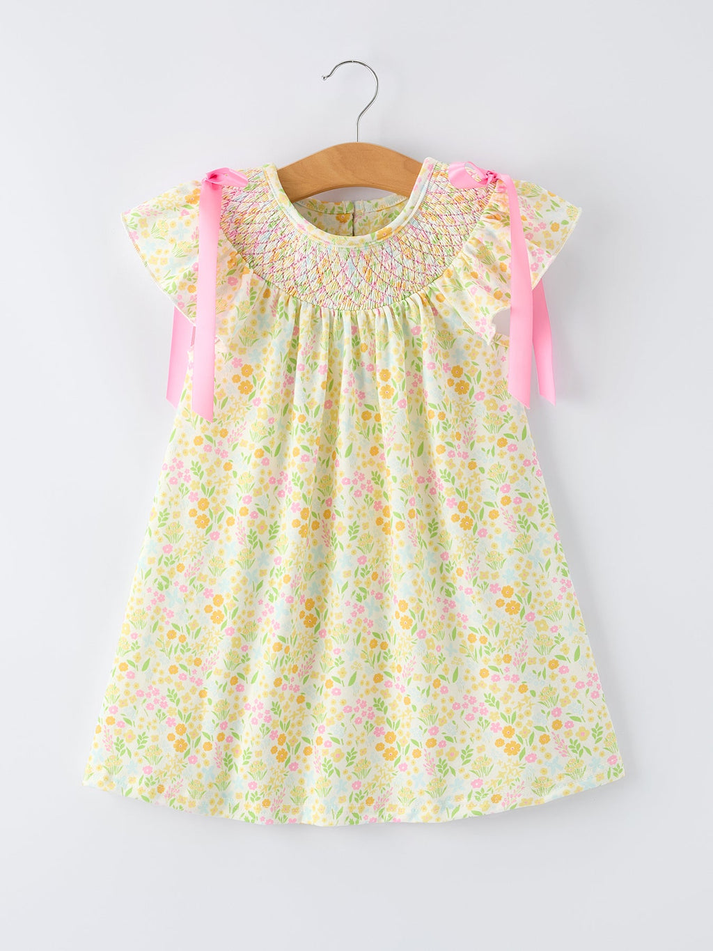 Callie - Spring Floral Girl Dress