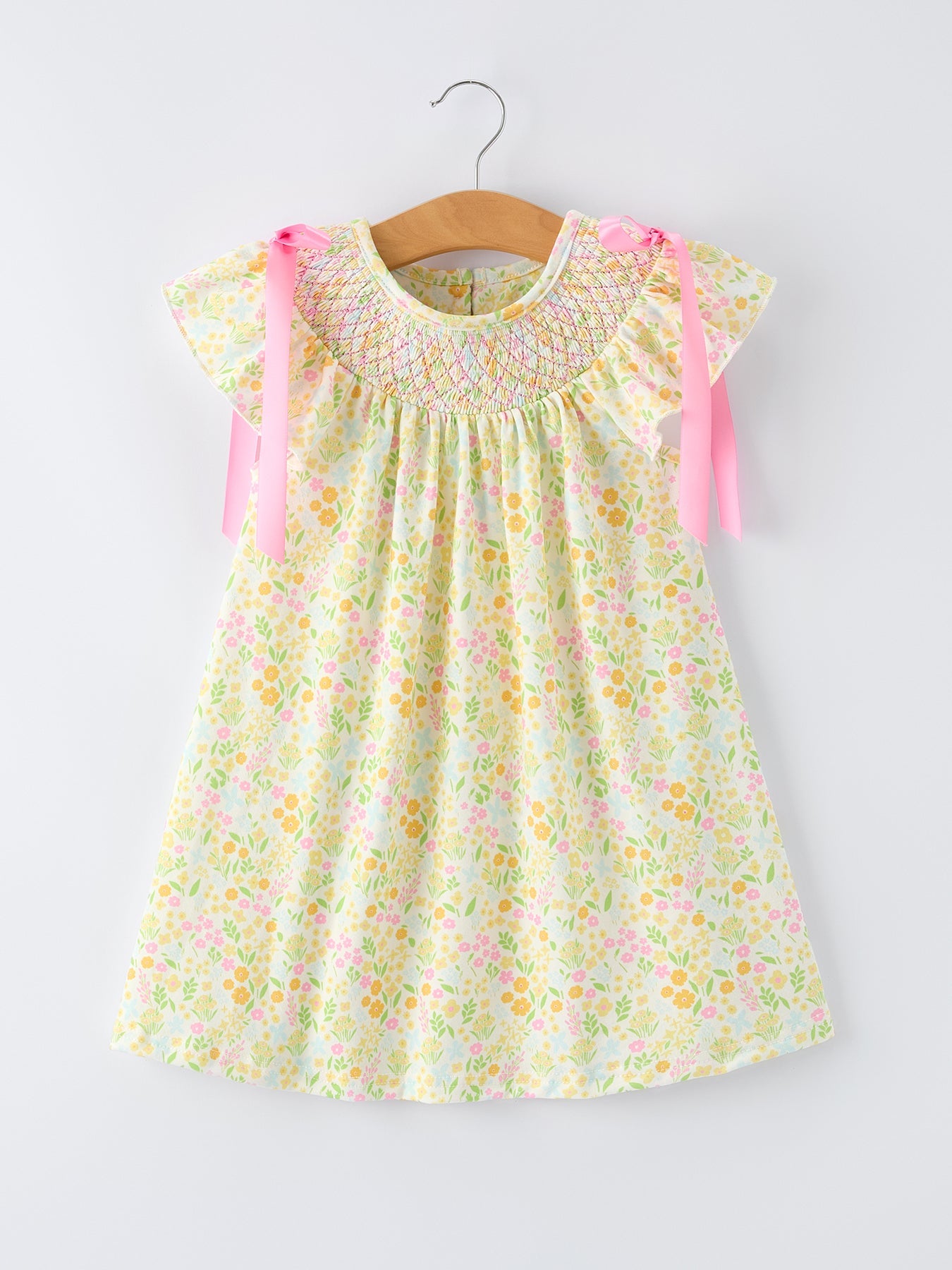 Callie - Spring Floral Girl Dress