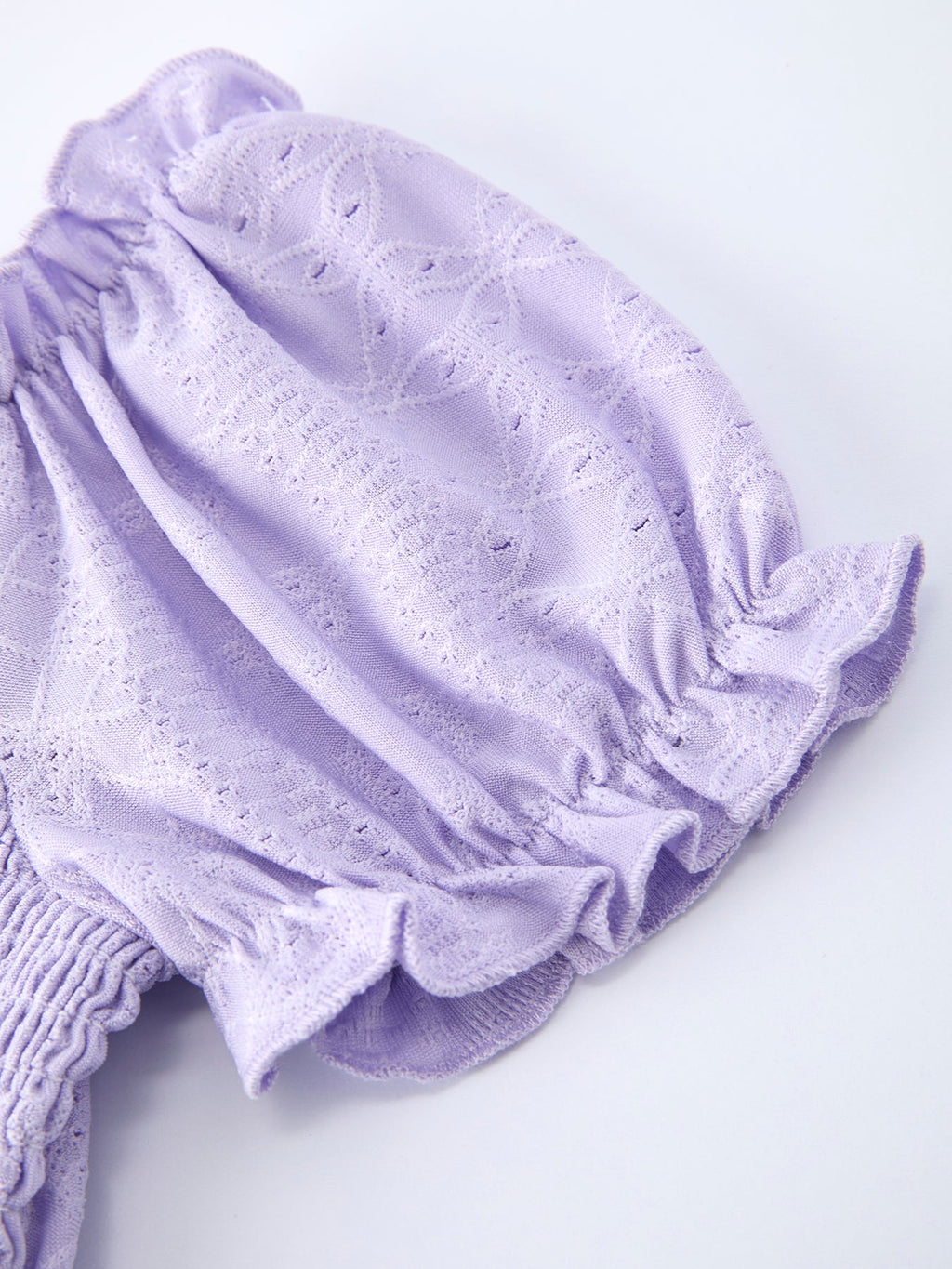 Reign - Spring Purple Short-sleeved Girls Jumpsuit