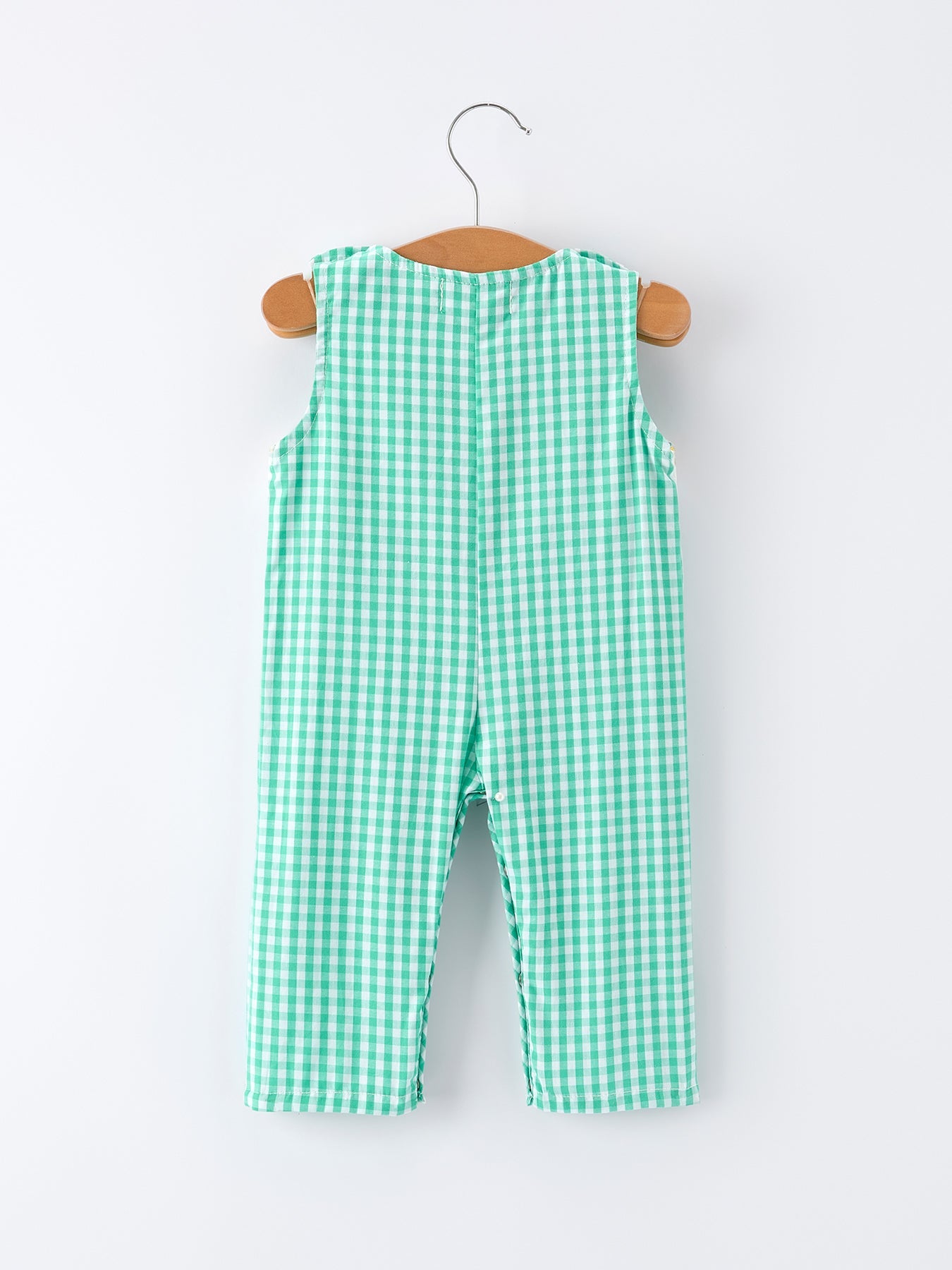 Asher - Pickle Ball Embroidered Green Baby Boy’s Romper