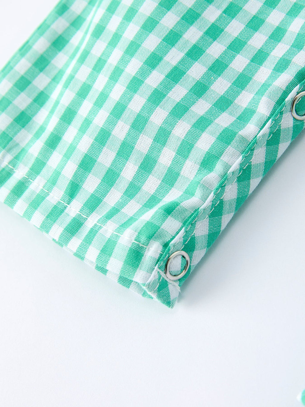 Asher - Pickle Ball Embroidered Green Baby Boy’s Romper