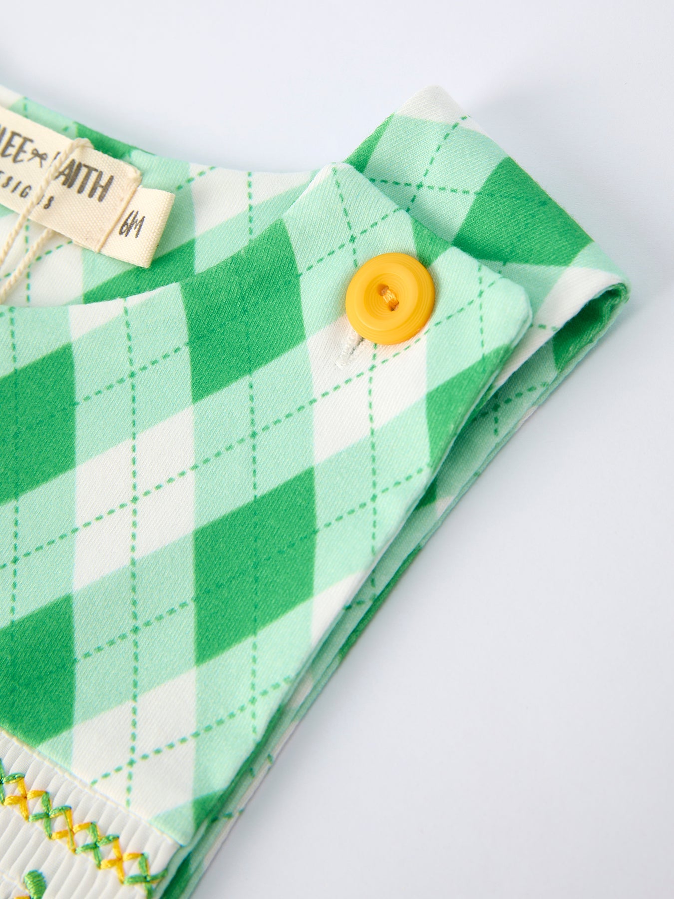 Jace -  Embroidered Baby Boys Golf Romper