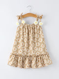 Penelope - Floral Daisy Girl’s Dress