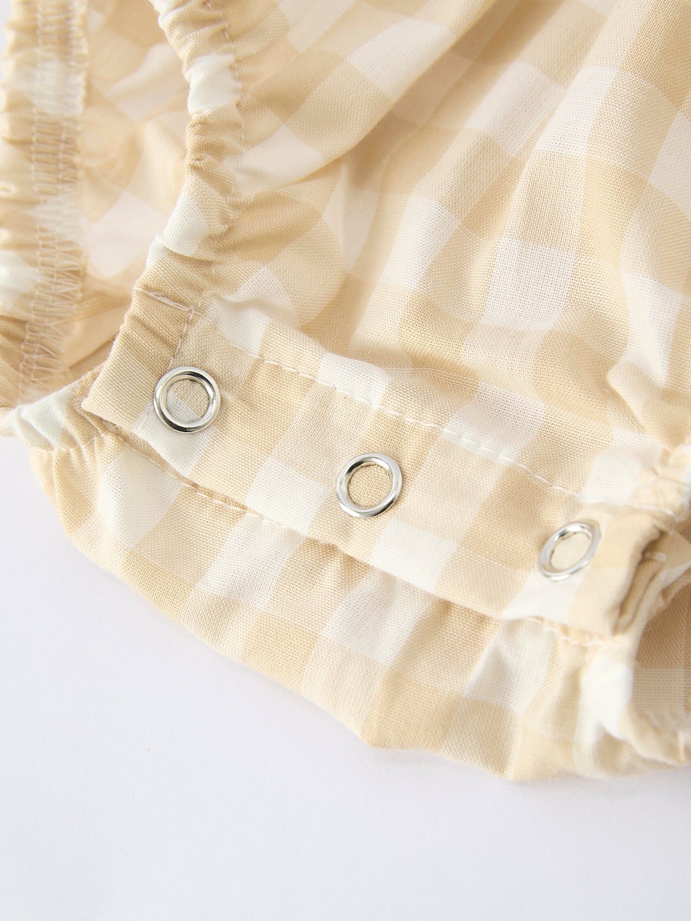 Mommy & Me Plaid Baby Girl Romper