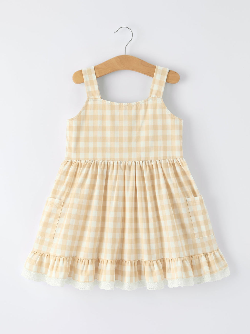Mommy & Me Plaid Dress With Pockets