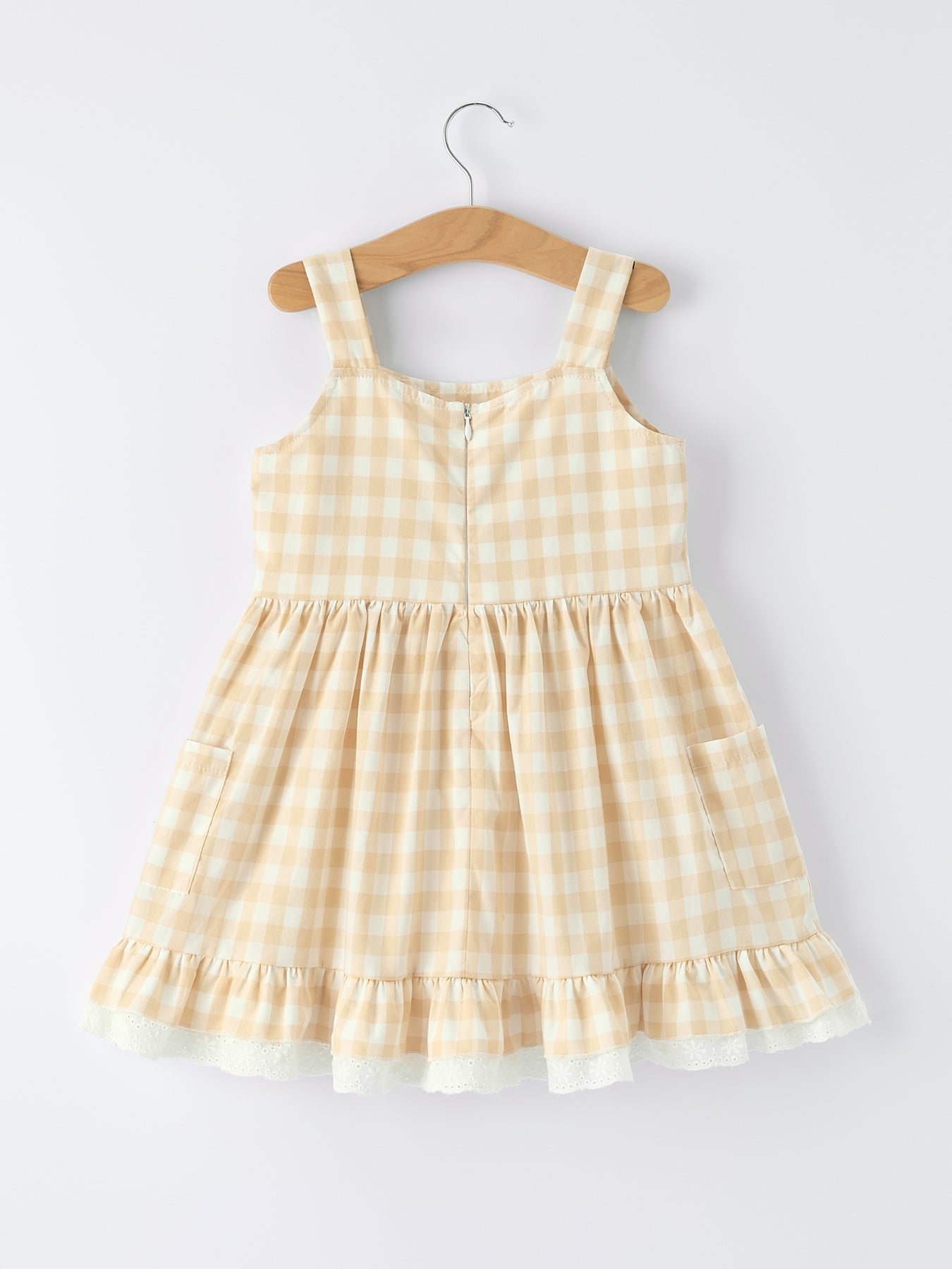 Mommy & Me Plaid Dress With Pockets