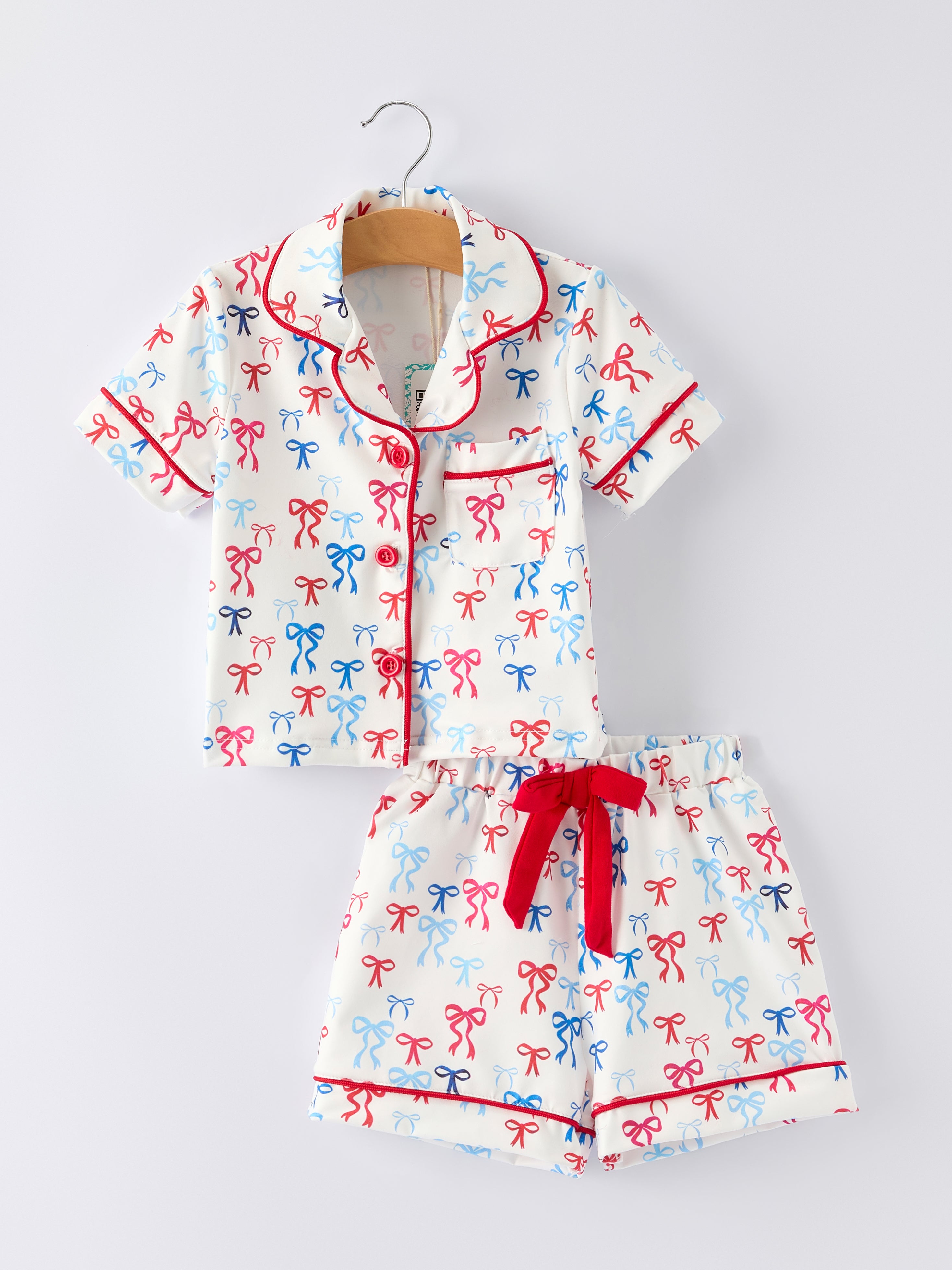 Mommy & Me Independence Day Print Pajama Set
