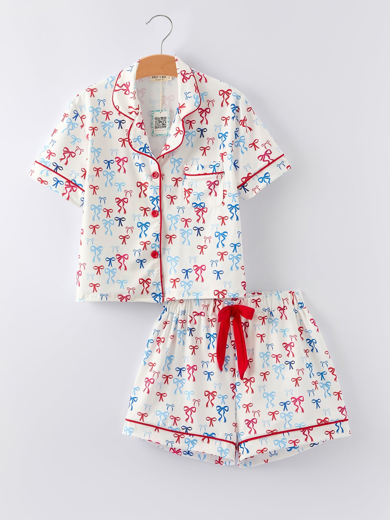 Mommy & Me Independence Day Print Pajama Set