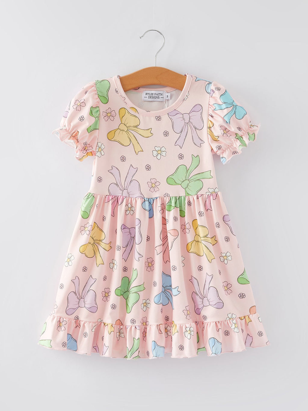 Luella - Colorful Bow Print Dress