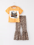 Jayla - Western Leopard Print Girl's Set
