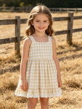 Mommy & Me Plaid Dress With Pockets