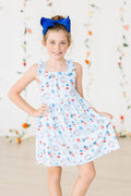 Baby You're a Firework - Ruffle Cross Back Dress