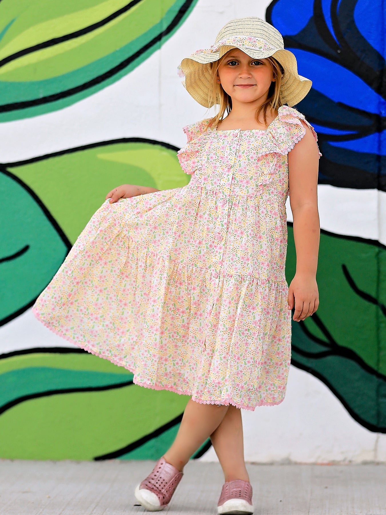 Ella Dress & Hat Set
