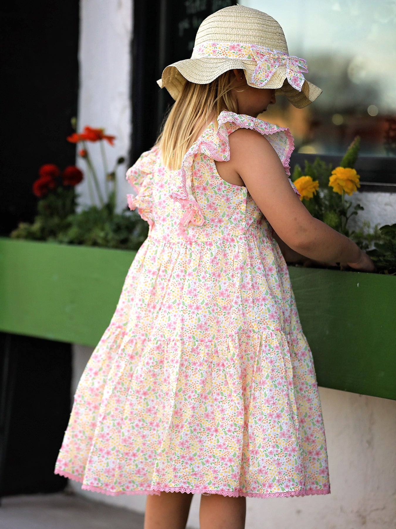 Ella Dress & Hat Set