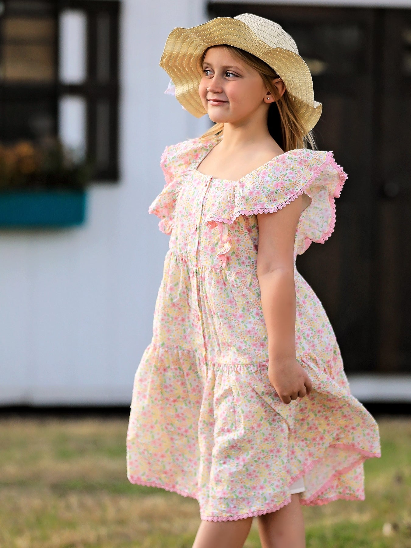 Ella Dress & Hat Set