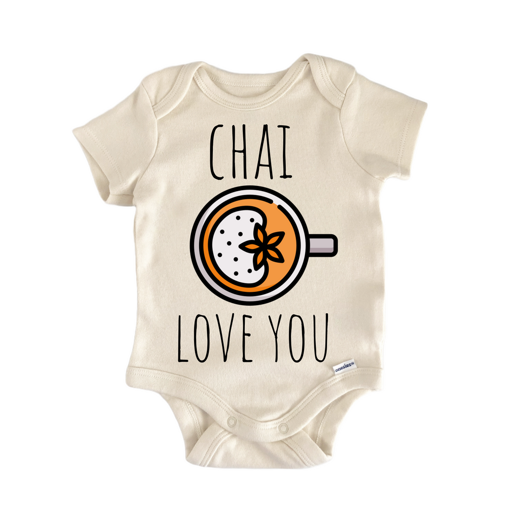 Chai Tea Drink Newborn Baby Onesie® Bodysuit