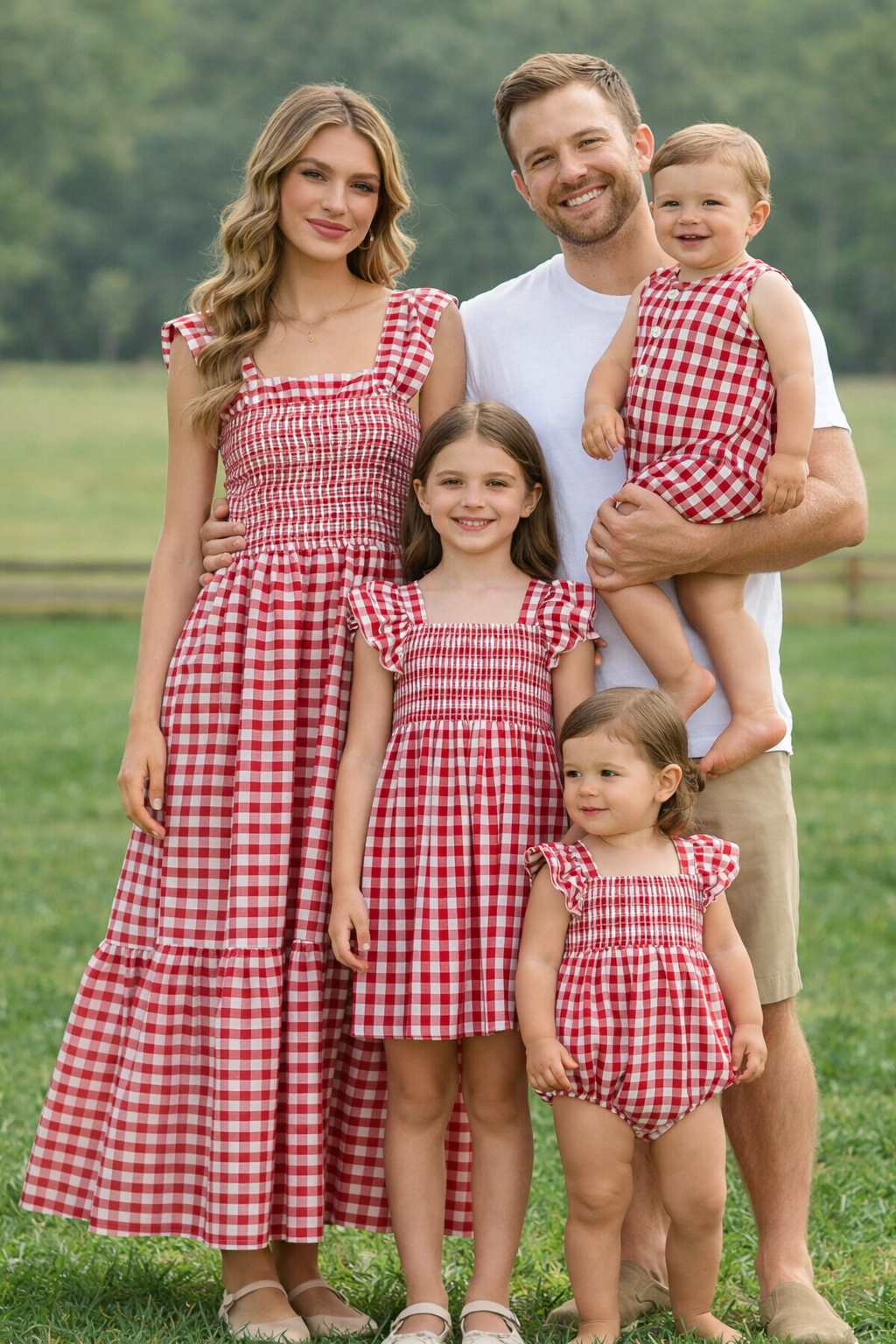 Oliver Boy's Plaid Romper