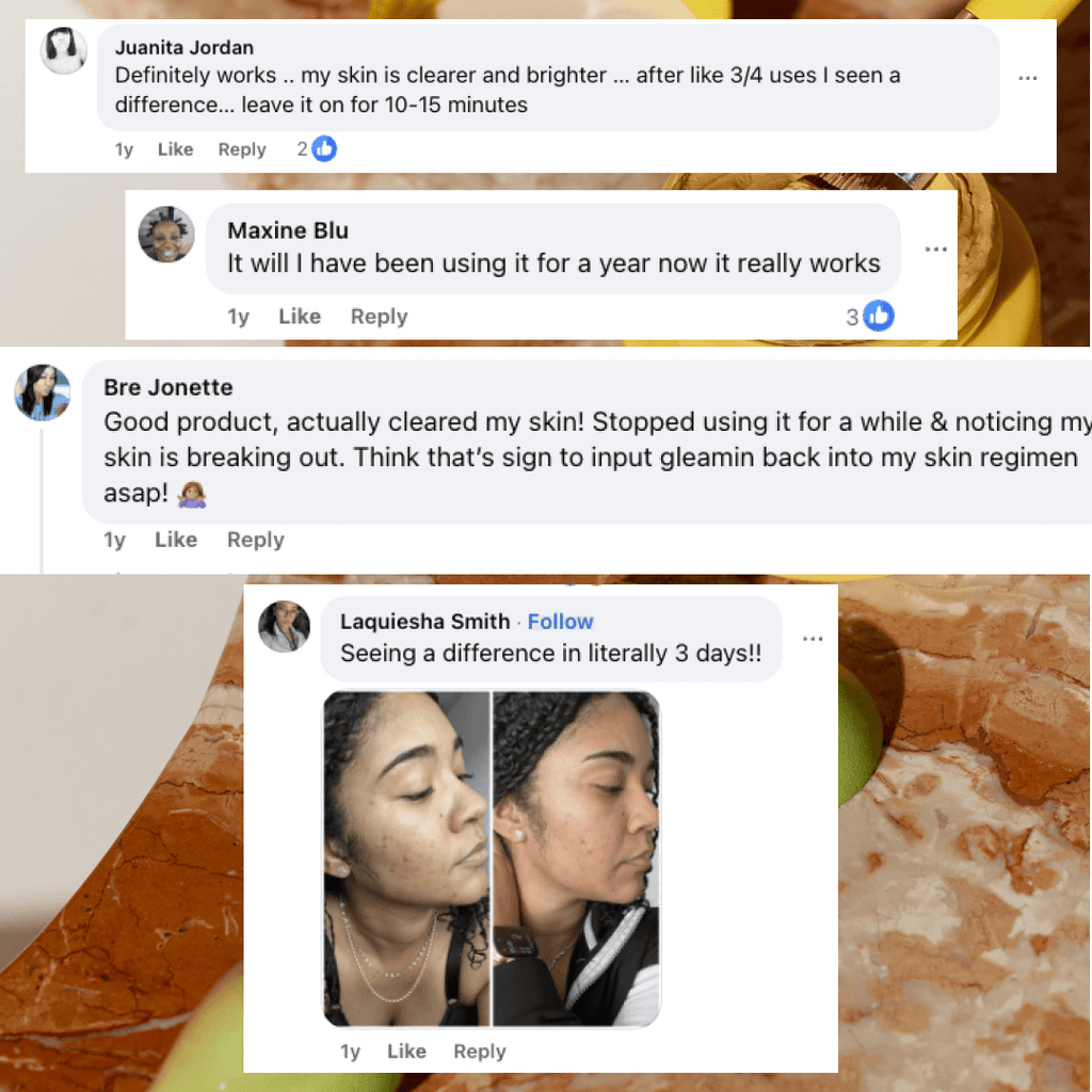 Gleamin - Vitamin C Clay Mask