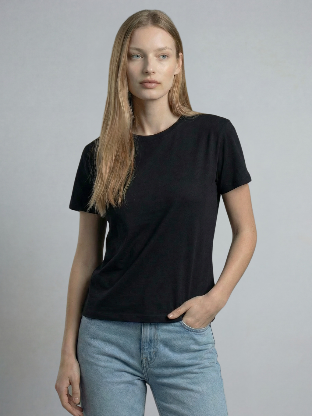 Jasmine - Boxy Everyday Essentials Tee