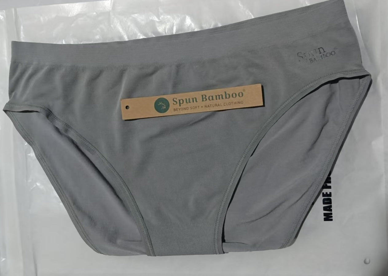 Pantyboo - Women's Bamboo/Cotton High Leg Brief Style Cooling Underwear