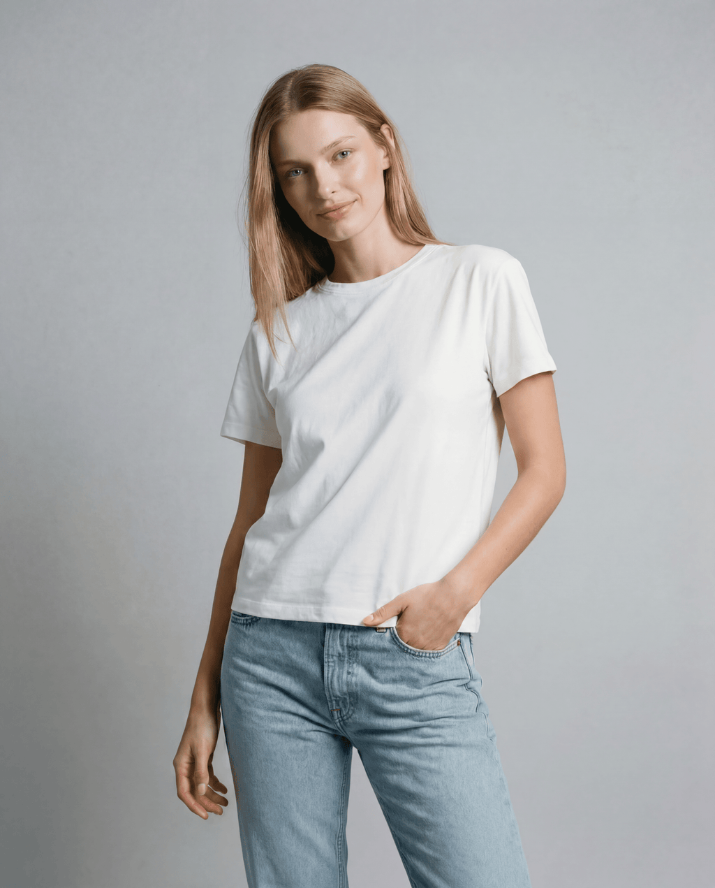 Jasmine - Boxy Everyday Essentials Tee