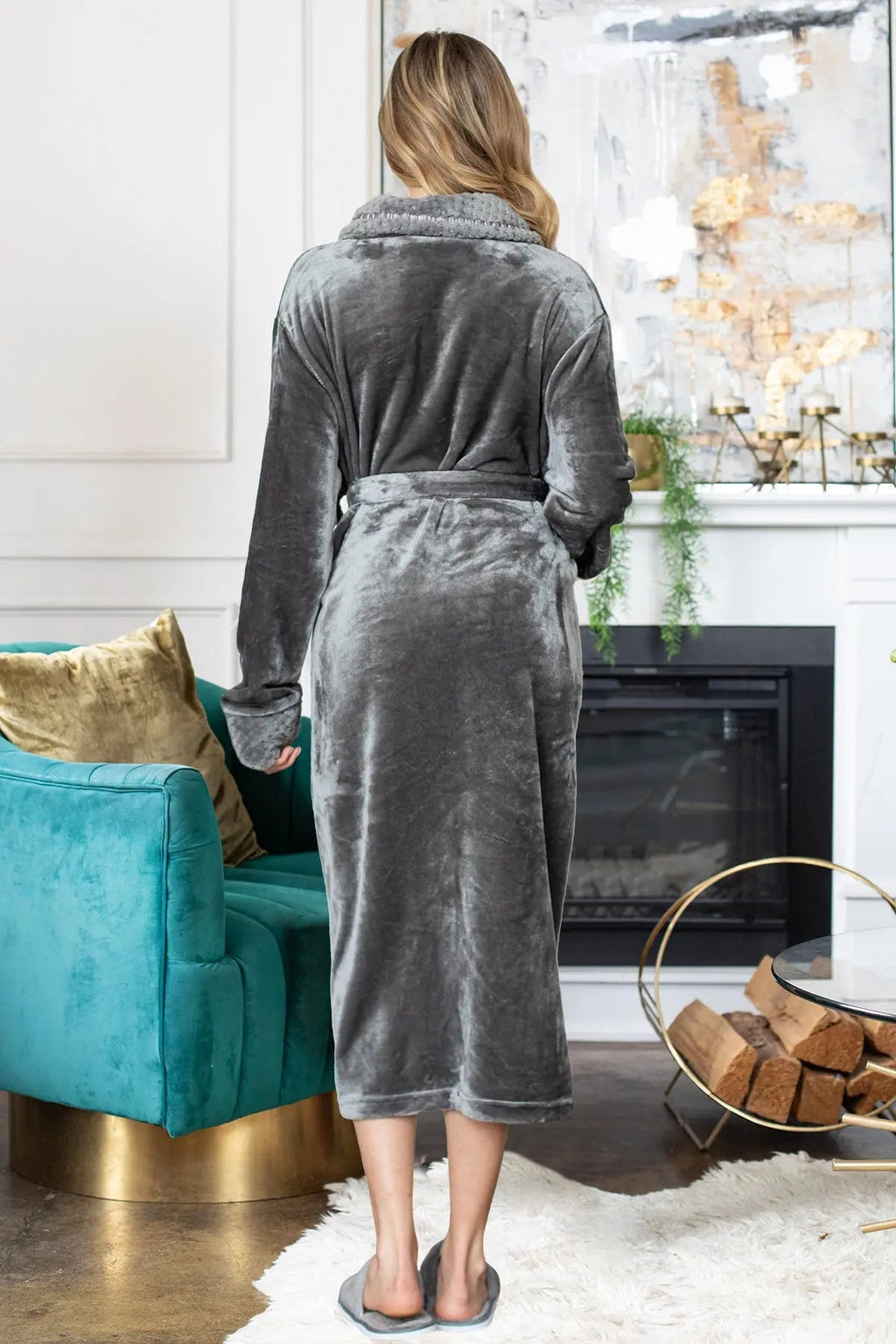 Bianca - Women's Ultra Soft Plush Bathrobe