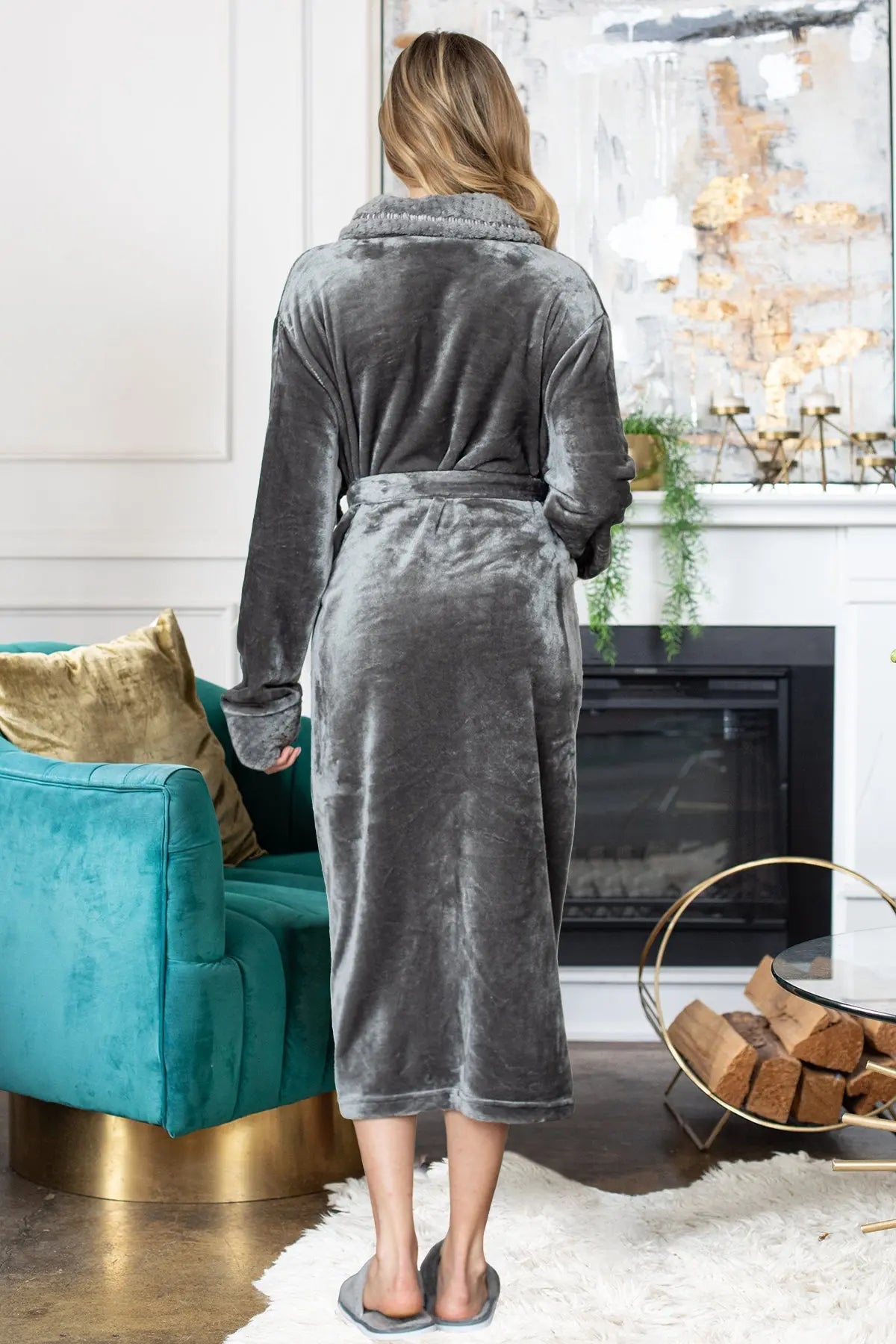 Bianca - Women's Ultra Soft Plush Bathrobe