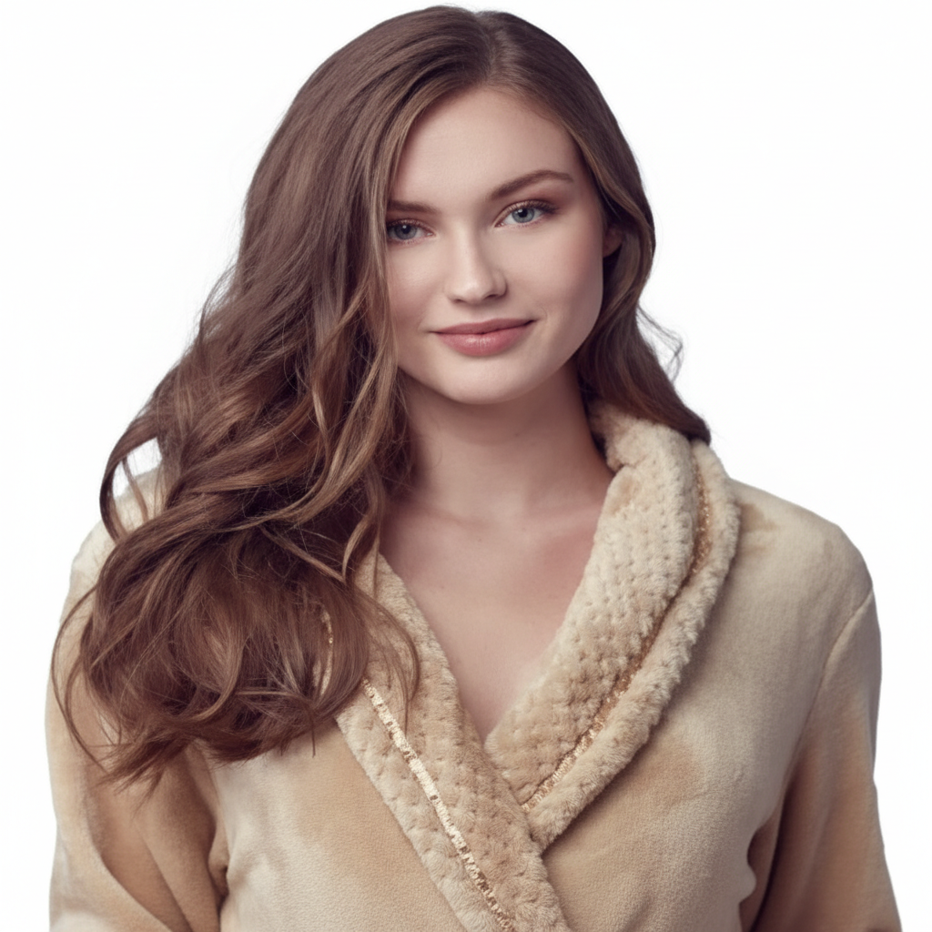 Bianca - Women's Ultra Soft Plush Bathrobe