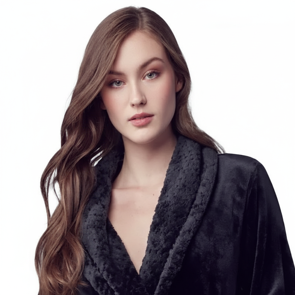 Bianca - Women's Ultra Soft Plush Bathrobe