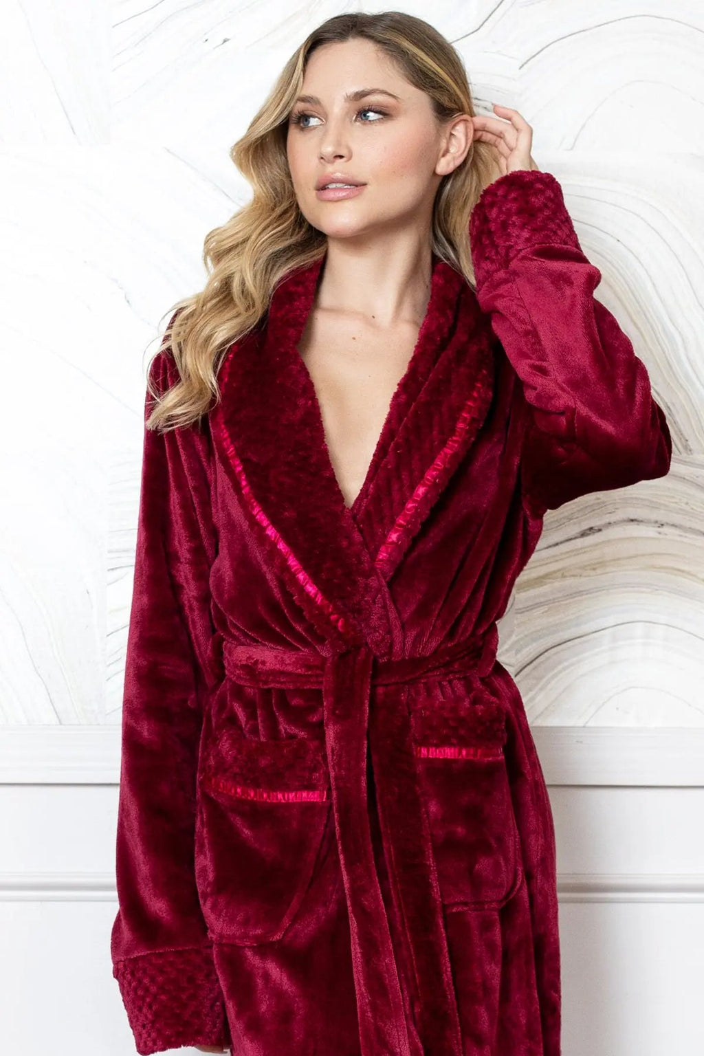 Bianca - Women's Ultra Soft Plush Bathrobe