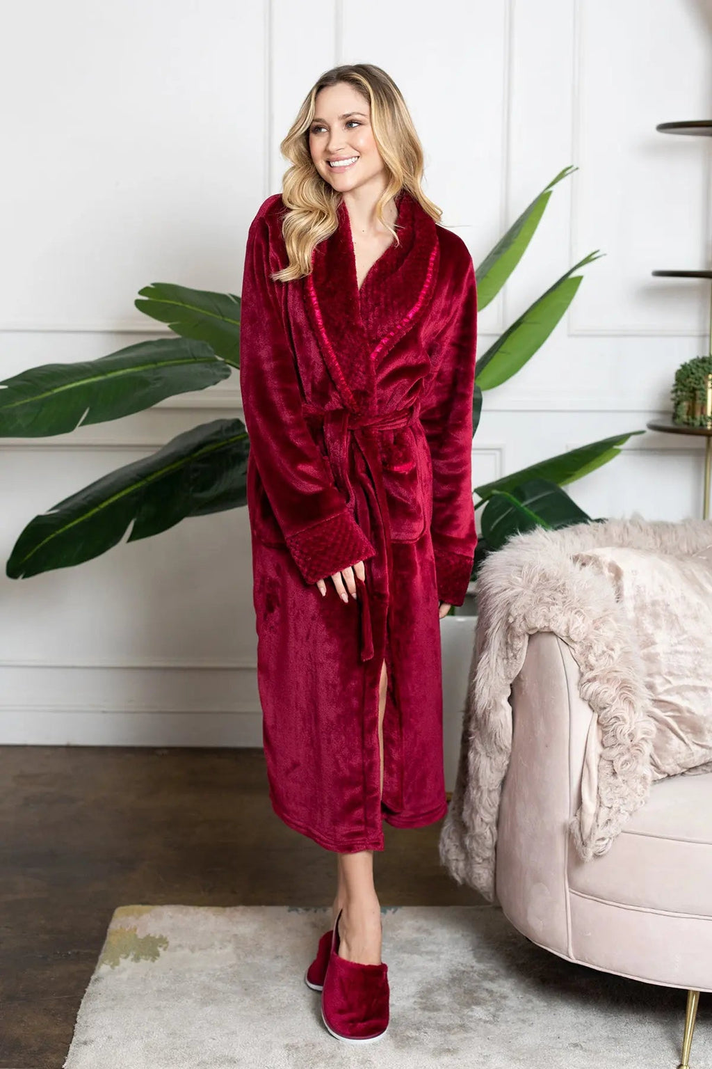 Bianca - Women's Ultra Soft Plush Bathrobe